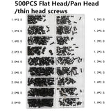 Mini Screw Nuts Laptop Computer Assemble Repair Screws Fastener Set For Repairing Sunglass Phone