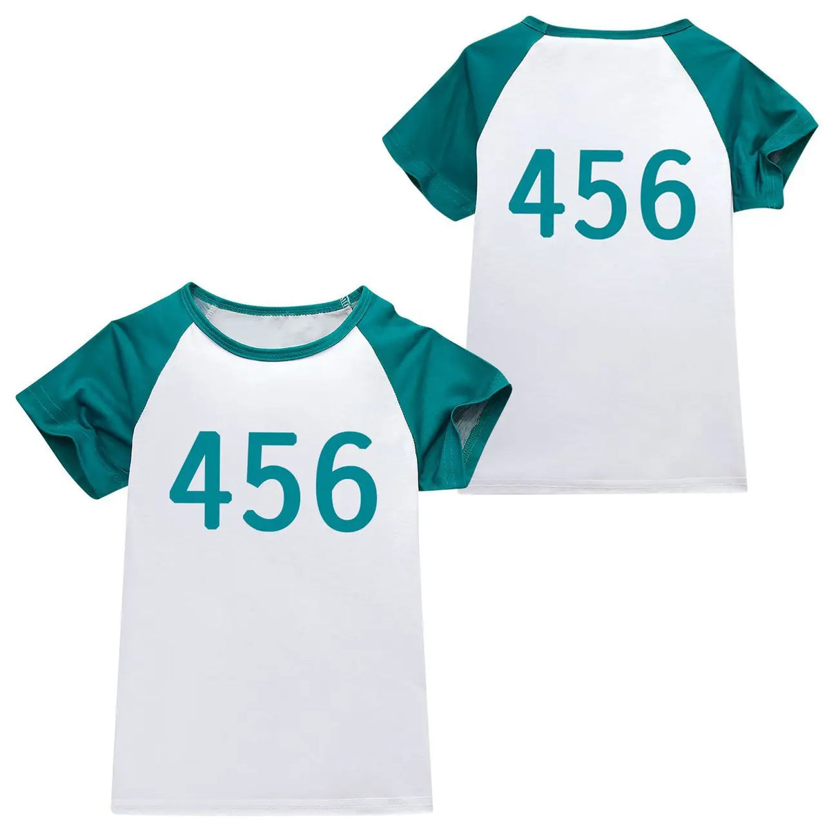 Customized Kids Calamarii Games 2 Costume Korea Boys Girls Green Sportswear Sweatshirt X456 O230 for Team Carnival Party Outfits