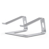 Ergonomic Aluminum Laptop Stand with Cooling & Non-Slip Design, Adjustable Portable Notebook Riser for 10-17 Inch MacBook Dell