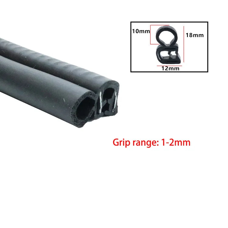 1/3meter Door Edge Guard Rubber Sealing Strip U Type Hardwearing Car Ship Dustproof Trim Soundproofing Waterproof Sealings Parts