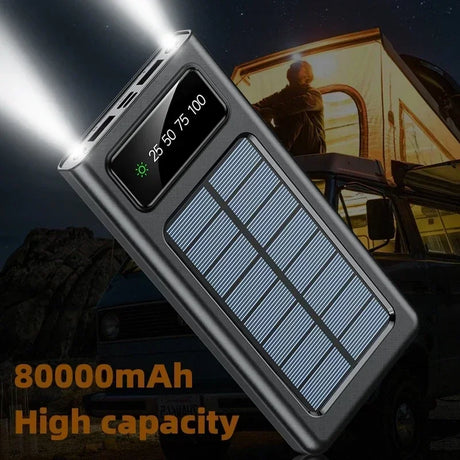 200000mAh portable power bank 4W fast charging