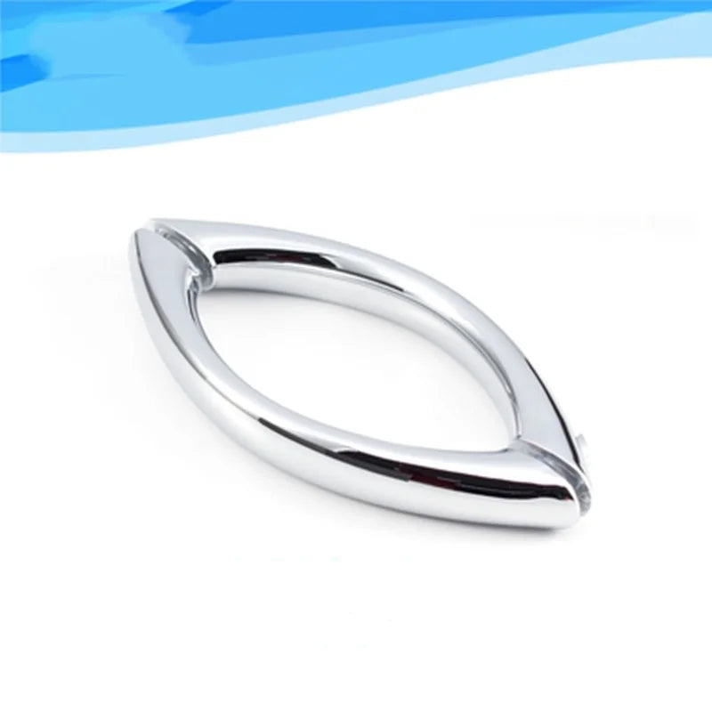 Shower room toilet push pull glass door push handle plastic 165mm168mm bilateral handle（LQ42）