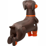 Adult Inflatable Sausage Dog costume Dachshund Inflatable Set Halloween Carnival Christmas Day Party Inflatable Dog Set