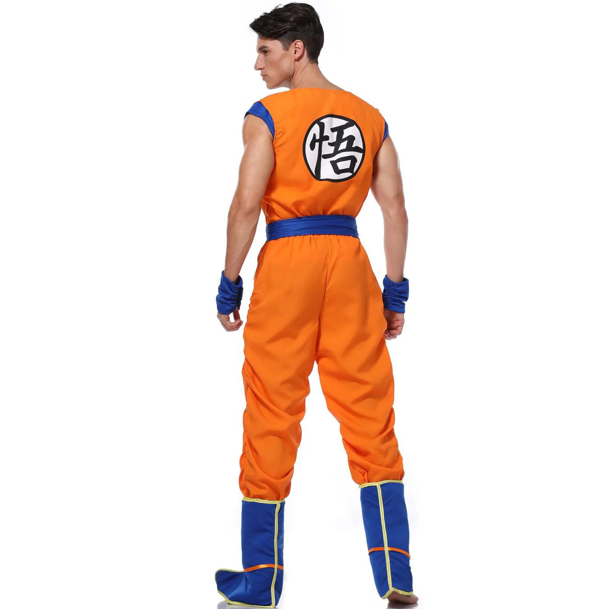 Halloween Cosplay Costume Super Saiyan Cosplay Cosplay Adult Men  Anime Jumpsuits Halloween Carnival Costumes