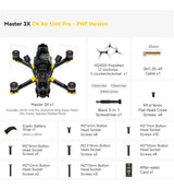 SpeedyBee Master 3X Modular O3/O4 Pro HD Digital VTX FPV Drone