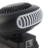 Electric Heater Fan Electric Portable 2 Gear  Space Heater 18V Battery Powered 170W for Workshop