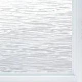 Window Privacy Film Frosted Glass Window Film Static Cling UV Blocking Removable Window Clings Opaque Window Stickers Vinyl