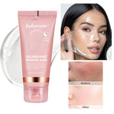 75ml Collagen Wrapping Mask Peel Off Mask & Brush Deep Hydration Moisturize Brightening Face Skin Facial Mask Skincare