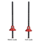 Woodworking European Style Scriber Metric/Inch Scale Blade Scribing Tools Carpentry Parallel Line Drawing Mortise Marking Gauge