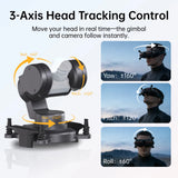 CADDXFPV Gimbal GM1/GM2/GM3 (No Camera) Head Track FPV GM Series For 19mm RC FPV Camera Walksnail Avatar HD Goggles L/X