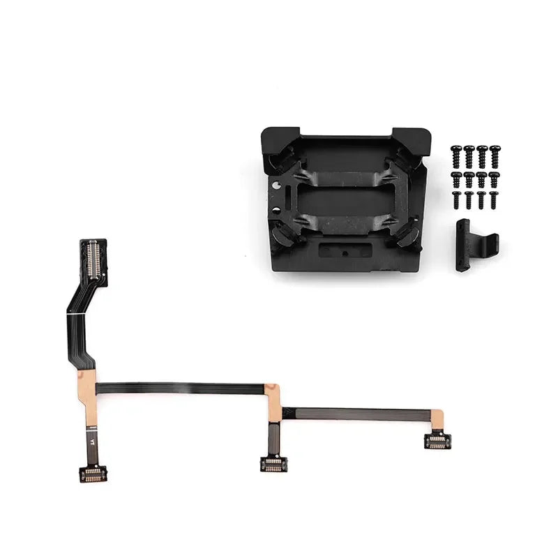 Repair Parts for Mavic Pro Camera Drone Flex Ribbon Flat Cable Signal Cable Gimbal Mount Plate Damping Bracket Replacement