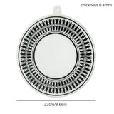 {Summer2} 22/24cm Heat-resistant Silicone Induction Protect Mat Cooktop Anti-Scratch Pad For Induction Stove Air Fryer Liners