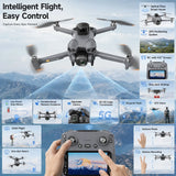 New Brushless GPS Drone High Definition Aerial Photography Screen Control Obstacle Avoidance Remote Control Aircraft