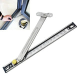 12 Inch Windproof Window and Door Restrictor/Limiter/Stopper/Lock/Catch Fitting For Child Safety, Access Limitation and Damage Prevention