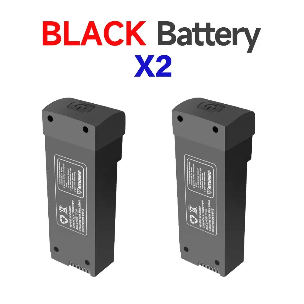 3.7V 2000mAh Z908 ProMAX Drone Battery For Z908 PRO RC Plane 3.7V 2000MAh Z908MAX Drone Grey/Black Battery Accessories Parts