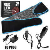 850nm 660nm Red＆Infrared LED Light Therapy Belt Pulsed Light Back Wrap Burn Fat Wrap Slimming Device Pain Relief Waist Heat Pad