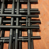 Luxury knurled door handle  stainless steel  304 wooden door glass door aluminum door pull handle door hardware