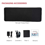 360LED Red＆Infrared Therapy Belt Body Wearable Wrap Large Heating Pad LED Beauty Devices For Face & Body Shoulder Joint Muscle