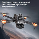 Lenovo V198MAX Drone GPS 8K HD Aerial Photography 4K Dual Camera Brushless Quadrotor Laser Obstacle Avoidance Aerial Optical toy