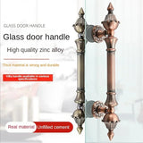 1PCS Open Door Handle Door Handle Open Child and Mother Door KTV European Wooden Handle