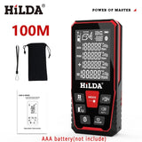 HILDA 50M/100M/120M Laser Rangefinder Professional Measuring Instrument Laser Rangefinder Testing Tool