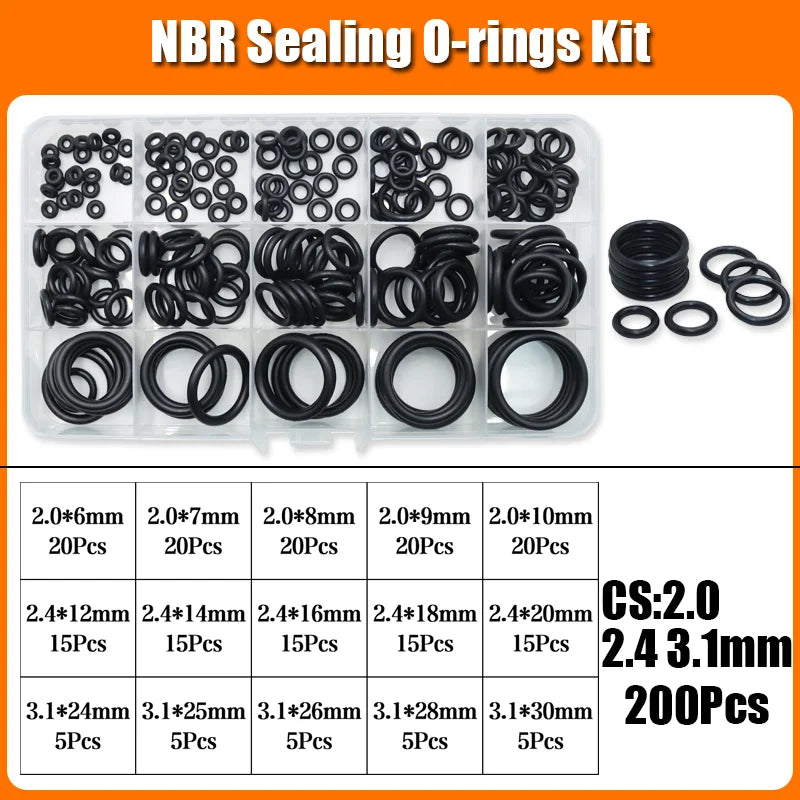 3230p O Ring Sealing Washer Nitrile Rubber NBR Oring High Temperature Oring Corrosion Oil Resist for Automotive Plumbing Gasket
