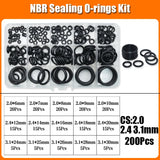 3230p O Ring Sealing Washer Nitrile Rubber NBR Oring High Temperature Oring Corrosion Oil Resist for Automotive Plumbing Gasket
