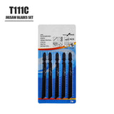 35Pcs Jigsaw Blades Set T-Shaft HCS Assorted Jig Saw Blades for Wood Plastic and Metal Cutting Blades forBlack & Decker Metabo