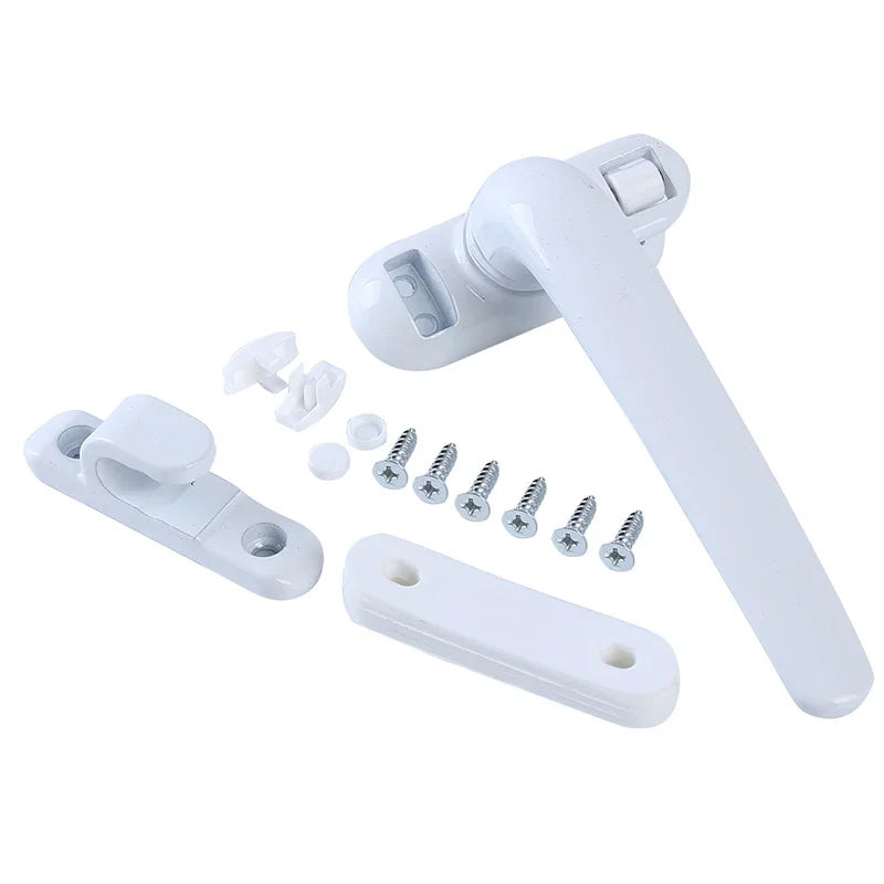 Universal Window Handle Hand Locking With Locks Kids Security Door Handle For Double Glazing Windows Handle Door Turning Handles