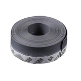 5M Silicone Self-Adhesive Door Weather Stripping Window Seal Strip Sealing Sticker Tape Door Draft Stopper Dustproof Insectproof