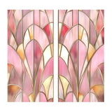 Stained Glass Static Window Privacy Film Sun Blocking Glass Cling Waterproof PVC Home Bathroom Window Covering Film Sticker