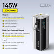 Baseus 20800mAh portable power bank 145W fast charging