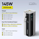 Baseus 20800mAh portable power bank 145W fast charging