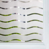 Window Privacy Film Frosted Glass Window Film Static Cling UV Blocking Removable Window Clings Opaque Window Stickers Vinyl