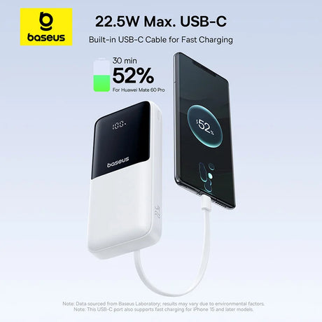 Baseus 20000mAh portable power bank 5W fast charging