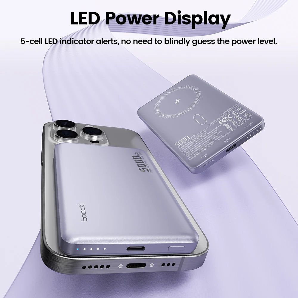 10000mAh portable power bank 15W fast charging