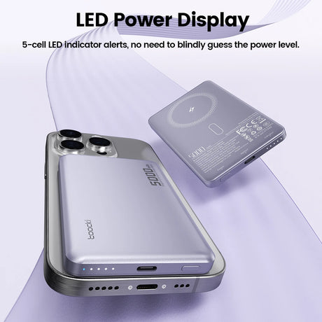 10000mAh portable power bank 15W fast charging