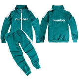 Kids Calamari Games Cosplay Costume Korea Boys Girls Green Sports Sweatshirt 456 230 for Team Halloween Carnival program Clothes