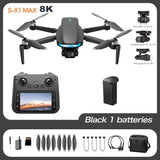 Lenovo S-X1 GPS Drone 8K HD professional camera Three-axis gimbal WIFI Obstacle Avoidance Quadcopter Brushless Toy Gift