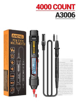 ANENG A3006 Digital Multimeter Pen Type 4000 Counts AC/DC Voltage Meter Tip Test Zero Fire Line High Precision Electric Tools