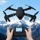 E88 Pro RC Drone WiFi FPV Height Hold Foldable Obstacle Avoidance 4K Wide-Angle HD Camera Quadrotor Helicopter Children's Toys