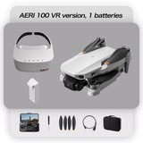 2.4G Optical Flow with VR Glasses Display, Brushless Drone with Dual Lens WiFi, Professional Aerial Camera 2026