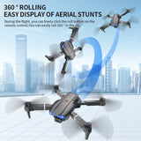 E99 PRO Drone Screen Control Aerial Drone High Definition Dual Camera Remote Control Aircraft, Folding Quadcopter Kid Gift
