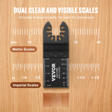 SucceBuy 50PCS Oscillating Saw Blades Universal Release Dewalt Multitool Blades for Wood Cutting Plastic Renovator Power Tool