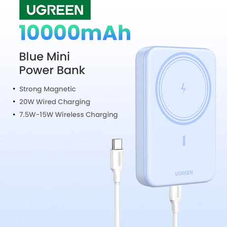UGREEN 10000mAh portable power bank 20W fast charging