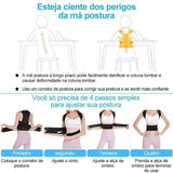 Achieve  Posture with Adjustable, Breathable Polyester Posture Corrector - Universal Fit for Pain Rel