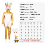 Halloween Cosplay Anime Role-playing Suit Sonic The Hedgehog Jumpsuit