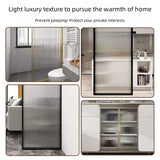 Changhong Glass Sticker Frosted Window Light-Transmitting Opaque Bathroom Kitchen Door Bathroom Anti-Light and Anti-Peeping Film Wavy Glass Film