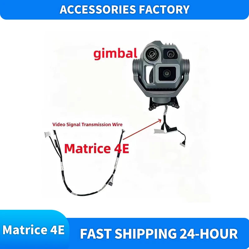 Original Gimbal Signal Line For Matrice 4T/4E Replace Accessories For Matrice 4E PTZ Signal Line Repair Parts