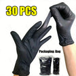 Disposable Nitrile Waterproof Gloves Dish Washing Kitchen Household Gl UK